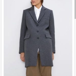 Zara buttoned menswear coat